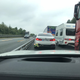 Also a very German thing: road constructions on the Autobahn adorned with some nice traffic